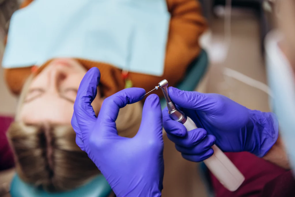 Dentist preparing for root canals treatment | 24th Street Dental in Phoenix, AZ