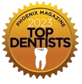 Top Dentists 2023 badge | 24th Street Dental Biltmore